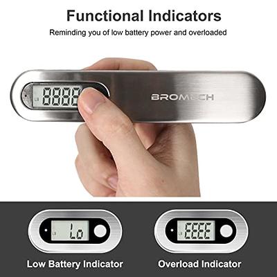  Digital Luggage Scale Gift for Traveler Suitcase Handheld  Weight Scale 110lbs : Clothing, Shoes & Jewelry