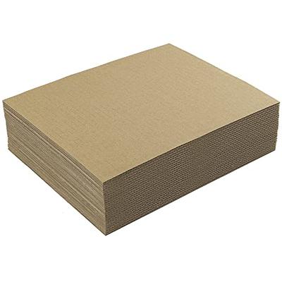 Mat Board Center, 25 pack 8.5x11 Corrugated Cardboard sheet, 1/8 inch  thick, Flat Cardboard Inserts for Mailing, Packaging & Shipping, Cardboard  Backing, Craft Card Board (White on one side) - Yahoo Shopping