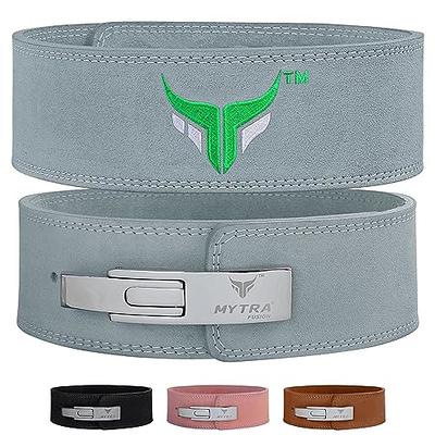  Mytra Fusion Weight Lifting Belt Real Leather Lifting