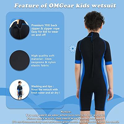 Wetsuit Kids Shorty Thermal Diving Swimsuit For Girls Boys Youth T
