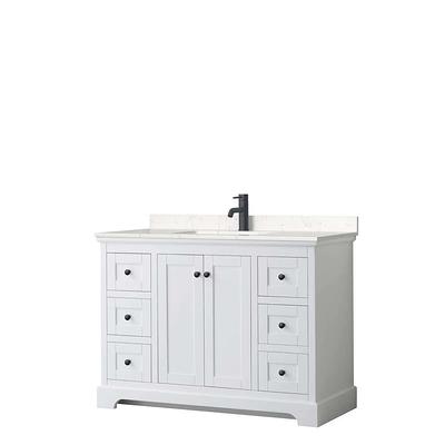 Wyndham Collection Beckett 42 in. W x 22 in. D Single Vanity in