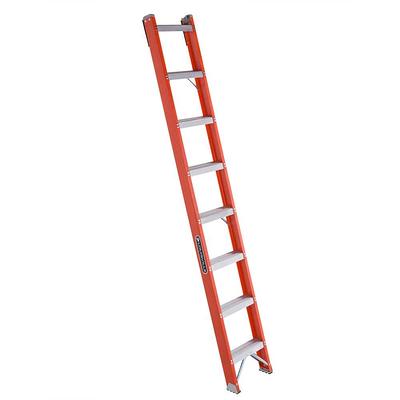 Louisville Ladder 12 ft. Fiberglass Pinnacle Platform Ladder with 300 lbs.  Load Capacity Type IA Duty Rating FXP1712 - The Home Depot