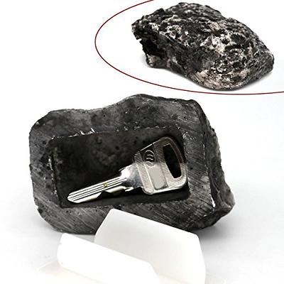 Junway Hidden Rock Key Box, Keys Hide In a Fake Stone Security Safe  Storage, Hiding Spare Keys Outdoor Garden Courtyard Front door, Looks &  Feels like Real Stone - Yahoo Shopping