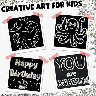 Magic Scratch Painting DIY Art Crafts Educational Toys Colors to