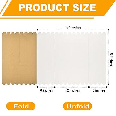  Jutieuo 4 Pcs Trifold Poster Board with Double Sided