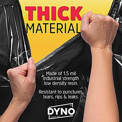 65 Gallon Trash Bags Heavy Duty 1.5 Mil Black - 25 Count Large Trash Bags -  Individually Folded - Industrial Trash Bags 65 Gallon – 50W x 48L - Yahoo  Shopping