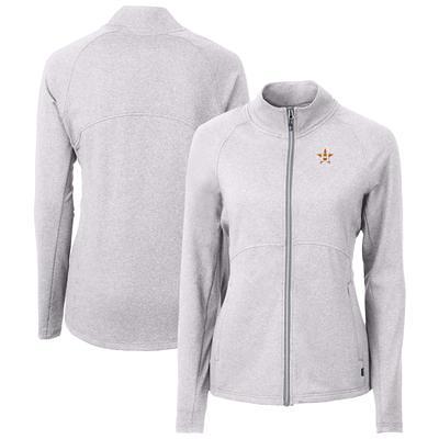 New Era Navy Houston Astros Ripstop Raglan Quarter-Zip Hoodie