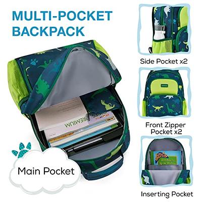 Kid's Dinosaur 3 in 1 Backpack Set Lovely Durable Bookbag Lunch