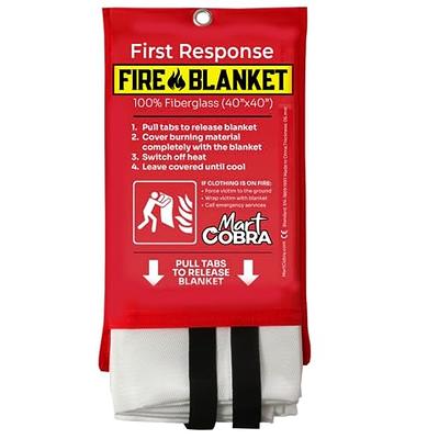 Emergency Fire Blanket for Home and Kitchen Fire Extinguishers for