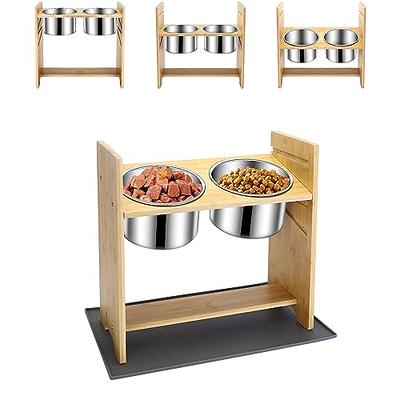 Elevated Dog Feeding Table for Large Size Dog / Raised Feeder for