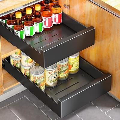  Pull Out Cabinet Drawer Organizer Expendable Slide Out