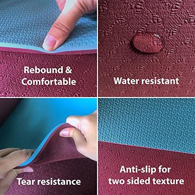 Yoga Mat Anti Slip For Exercise 10mm thickness yoga mats, yoga mat,  exercise mat t 10mm, 10mm yoga mat, ladies yoga mat, mens yoga mat,  exercise mat