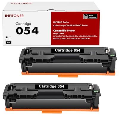 H Black Toner 2 Pack Compatible Replacement for Canon