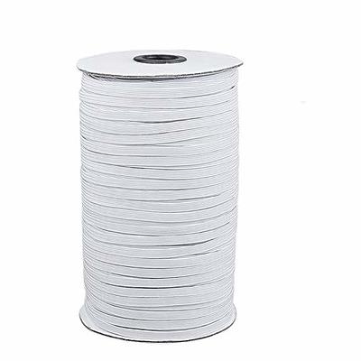 Elastic String Cord Flat Elastic Band Heavy Stretch High Elasticity Knit  Band for DIY Sewing Craft, Bedspread (1 25mm, Multi-Color)