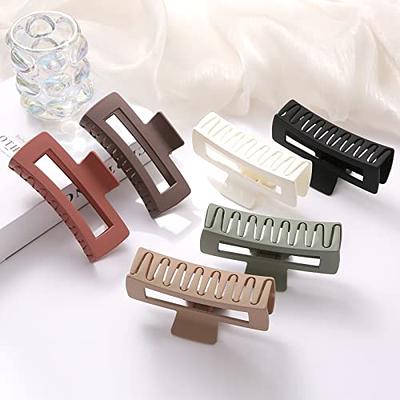 Hair Claw Clips for Women Large Claw Clip for Curly Hair Nonslip Matte Hair  Clip