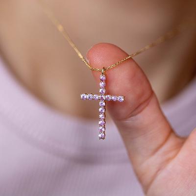 Natural Pink Sapphire Diamond Necklace,Pink Gems Pendant Floral Diamond Jewelry Delicate Dainty Necklace Gift for Women or Her,18k Rose Gold 18K White