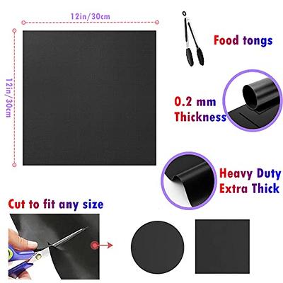 LIHMHSA 4 Pack Air Fryer Oven Liners, Nonstick Air Fryer Oven Mat Baking  Mat Compatible with Ninja SP101 SP201 Foodi Air Fry Oven, Toaster Oven