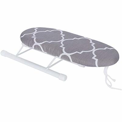 Mini Ironing Board Tabletop Ironing Boards Foldable Small Countertop  Ironing Board Sleeve Cuffs Collars Ironing Table for Home Travel Use,  26x11x8cm(Anti-scalding Silver Cloth) - Yahoo Shopping