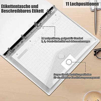 EOOUT 24pcs Clear Envelopes, Expandable Folders for Documents and  Waterproof Folders with Snap Closure, A4 Size Letter Size, for School and  Office Supplies - Yahoo Shopping