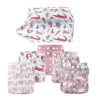  Soft Adult Cloth Diaper,Reusable Washable Nappy Cover