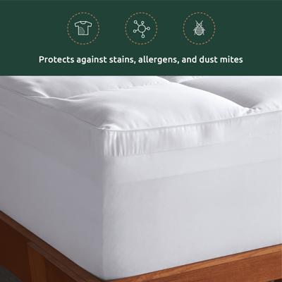 Pillowtop Mattress Topper, Full, 3 inch, Rest Haven, White