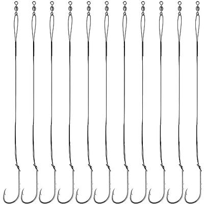 Uxwuy Fishing Circle Hooks Saltwater Catfish Hooks 50pcs Fishing Leader  Hook Rigs for Catfish Bass Catfish Rig with Offset Fishing Hooks - Yahoo  Shopping