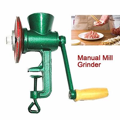 Manual Grinder, Stainless Steel Food Corn Coffee Kitchen Maker Machine Hand  Grain Mill Crank For Spice, Corn, Wheat,Beans - Yahoo Shopping