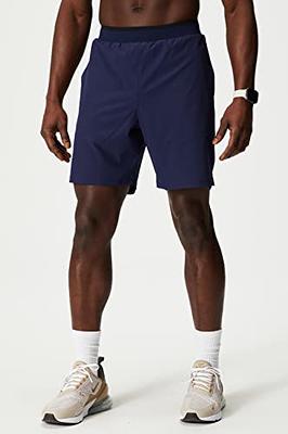 Fabletics Men's The Fundamental Short (Lined), Workout, Running, Training,  Gym, Yoga, Ultra Lightweight, Athletic, 7 Inseam, XS, Navy at  Men's  Clothing store