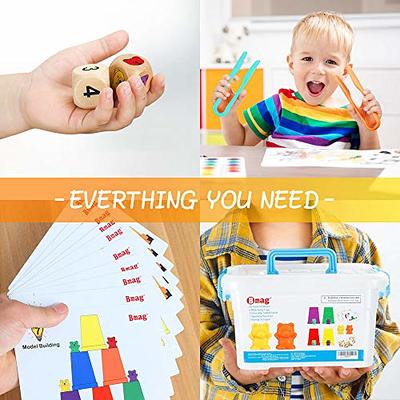 Bmag Counting Bears with Matching Sorting Cups, Preschool Learning Toys  Color Recognition and Math Learning Games, STEM Educational Toy Gift for  Kids Age 3 4 5 Year Old Boys Girls - Yahoo Shopping