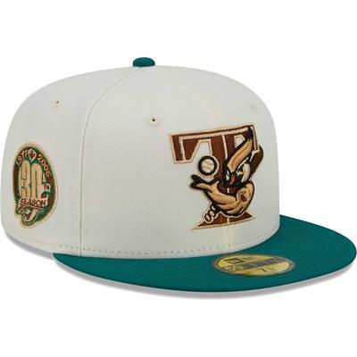 Atlanta Braves New Era Cooperstown Collection Camp 59FIFTY Fitted Hat -  White