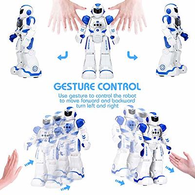 KingsDragon RC Robot Toys for Kids, Gesture & Sensing Programmable Remote  Control Smart Robot for Age 3 4 5 6 7 8 Year Old Boys Girls Birthday Gift