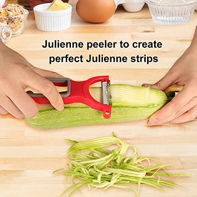 1 Vegetable Peeler, Swivel Serrated Peelers For Kitchen Stainless