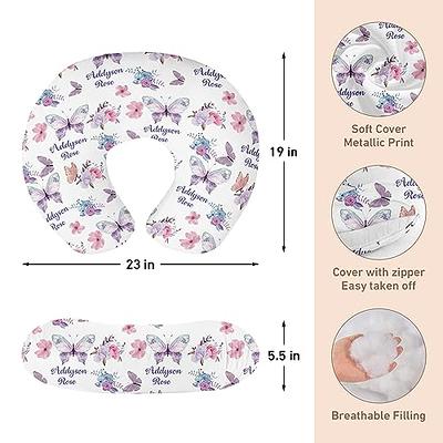 Lanleay Butterfly Nursing Pillow Cover with Name: Personalized Feeding  Pillow Protector for Baby Sit Up Sleeping - Baby Gift for Nursing - Yahoo  Shopping