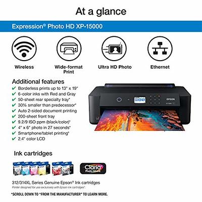 Epson Expression Home XP-4200 Wireless Color All-in-One Printer with Scan,  Copy, Automatic 2-Sided Printing, Borderless Photos and 2.4 Color