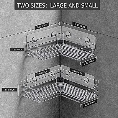 Nieifi over the Shower Door Caddy Pantry Organizer Rack with Reliable Hooks