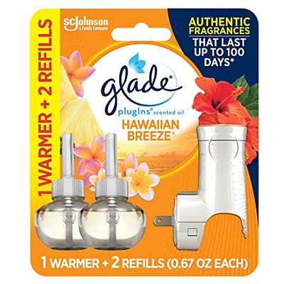 Glade PlugIns Scented Oil Air Freshener, 2 Refills, Crisp Cranberry Champagne - 1.34 oz