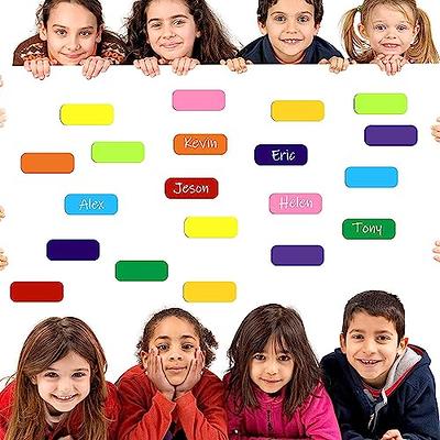 Dry Erase Magnetic Stickers for Whiteboards - Sticky Labels and Stickers - Magnetic Name Tags - 30 Pcs