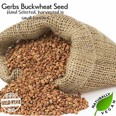 GERBS Buckwheat Grain Groats 4 LBS. Premium Grade | Top 14 Food