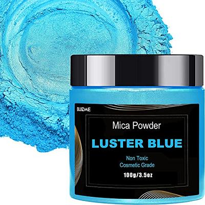 Luster Blue - Epoxy Resin Color Pigment - 2oz. Jar - 2 Tone Resin Dye