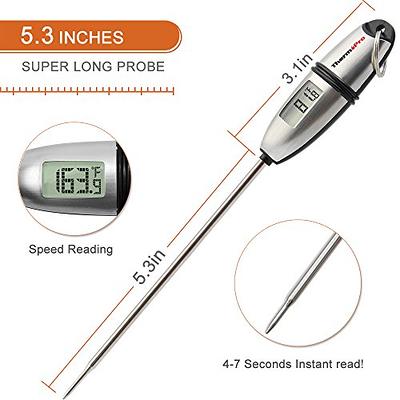 Digital Thermometer,Instant Read Meat BBQ Oven,Oil,Milk,Yogurt