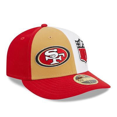 Men's New Era Scarlet San Francisco 49ers Basic 9FIFTY Adjustable Snapback  Hat