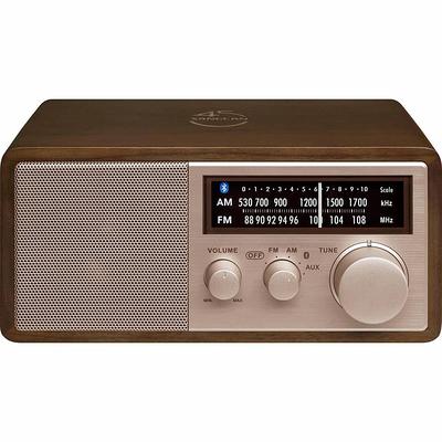 Sangean Internet Radio/AUX/AirMusic App/USB Playback and Internet Radio/Internet  DAB/AUX/-Digital Wooden Radio WFR-32 - The Home Depot