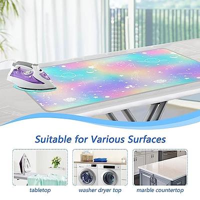 Wajiw 80s Galaxy Ironing Mat Portable Travel Ironing Pad with Silicone Pad  Heat Resistant Ironing Board for Washer,Dryer,Table Top,Ironing Board for  Small Space - Yahoo Shopping
