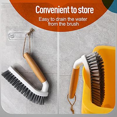 CLEANHOME Deep Cleaning Brush Set, Kitchen and Bathroom Scrub Brush, Grout  and Corner Brush for Bathroom, Floor, Tub, Shower, Sink, Bathroom and  Kitchen Surface-2 Pack - Yahoo Shopping