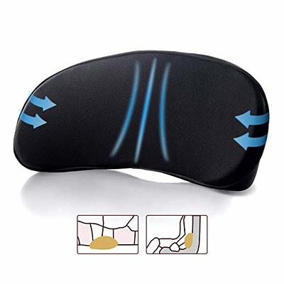 Lumbar Support Pillow Ergonomic Memory Foam Lumbar Pillow, Relieve Back  Pain, Breathable & Detachable & Washable, Neo Cushion Lower Back Pillow for  Office Chairs, Car Seats (Black) 