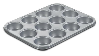 Vintage Muffin Pan 6 Cup Ekcology Silver Beauty , No T 66-6