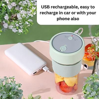 Portable Blender Cup – USB Juicer Blender with 30s Ice Crushing