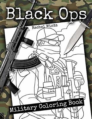 call of duty black ops zombies coloring pages