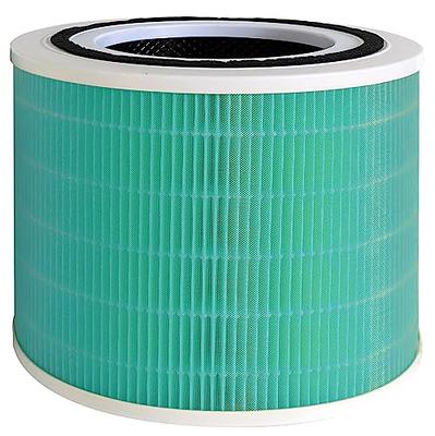 Core 300 True HEPA Replacement Filters, Compatible with LEVOIT Core 300 and Core  300S VortexAir Air Purifier, 3-in-1 H13 Grade True HEPA Filter Replacement,  Core 300-RF, Homeland Goods