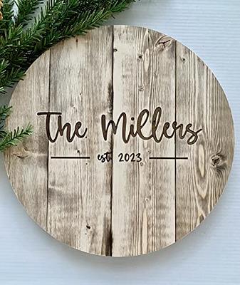 Personalized Wedding Sign - Carved Wooden Guestbook - Wedding Guestbook  Alternative